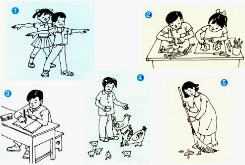 Tiết 5 - Tuần 18 trang 81 Vở bài tập (VBT) Tiếng Việt lớp 2 tập 1- Ôn tập học kỳ 1