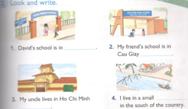 Unit 6. Where's your school?