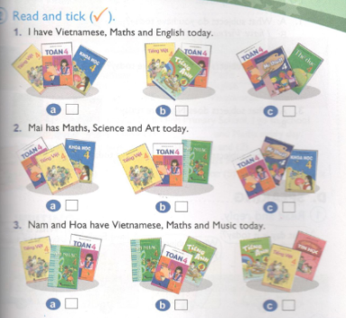 Unit 8.What subject do you have today?