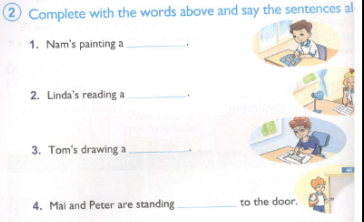 Unit 9. What are they doing?